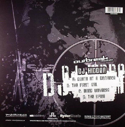 DJ Hidden : Death At A Distance EP (2x12", EP)