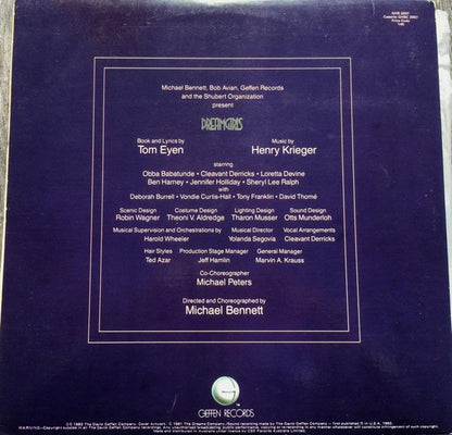 Original Broadway Cast* : Dreamgirls Original Broadway Cast Album (LP, Album, Gat)