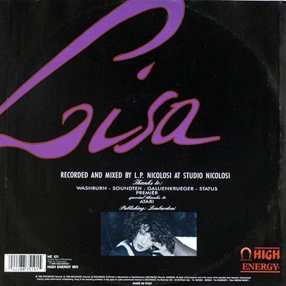 Lisa (8) : Stand Up And Sing (12")
