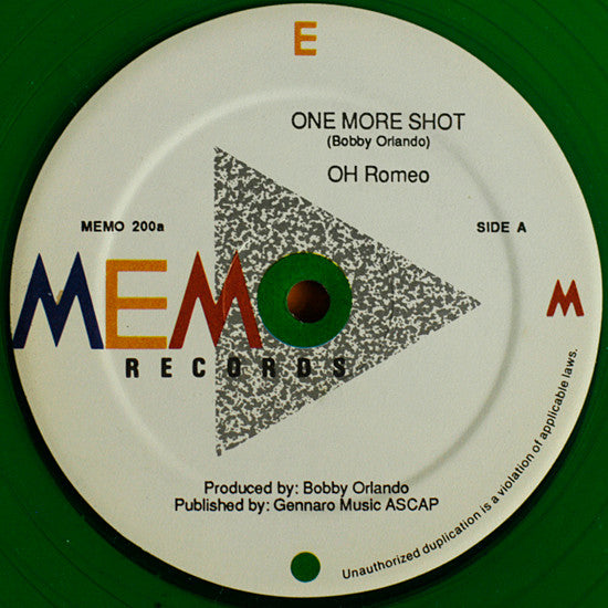 Oh Romeo : One More Shot (12", Gre)
