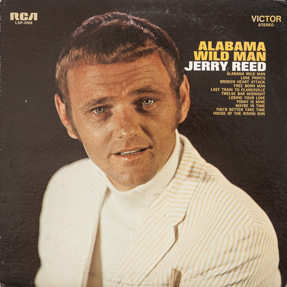 Jerry Reed : Alabama Wild Man (LP, Album, Ind)