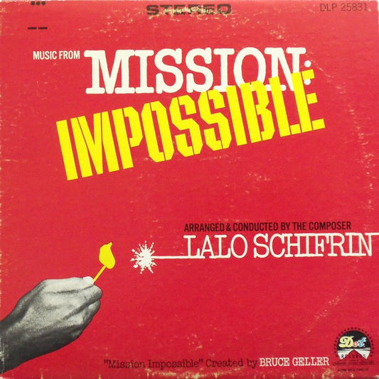 Lalo Schifrin : Music From Mission: Impossible (LP, Album, Ind)