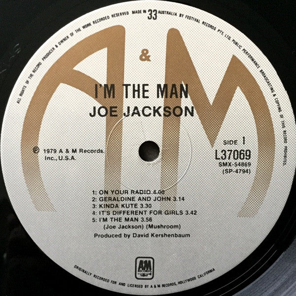 Joe Jackson : I'm The Man (LP, Album)