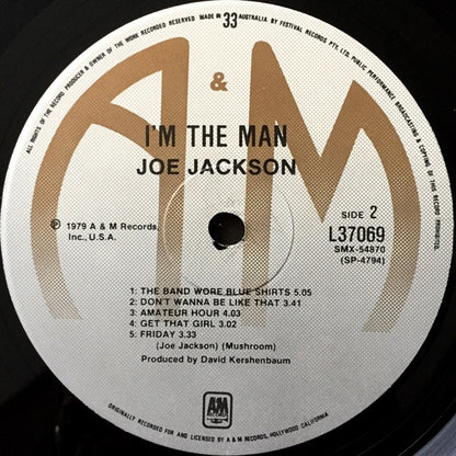 Joe Jackson : I'm The Man (LP, Album)