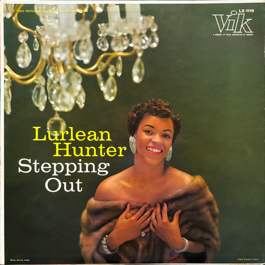 Lurlean Hunter : Stepping Out (LP, Album, Mono)