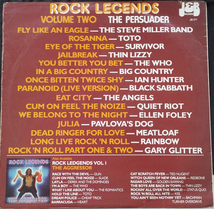Various : Rock Legends Volume Two : The Persuader (LP, Comp)