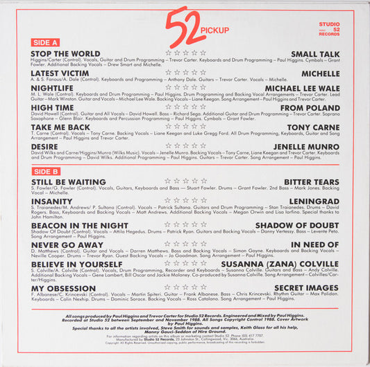Various : 52 Pickup (LP, Album)