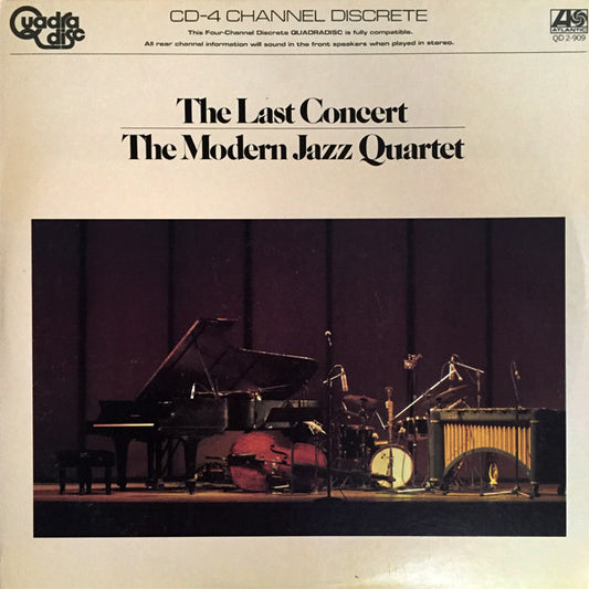 The Modern Jazz Quartet : The Last Concert (2xLP, Quad, Gat)