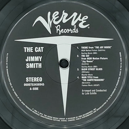 Jimmy Smith : The Cat (LP, Album, RE, RM)