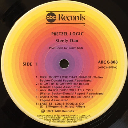 Steely Dan : Pretzel Logic (LP, Album, RE, Gat)