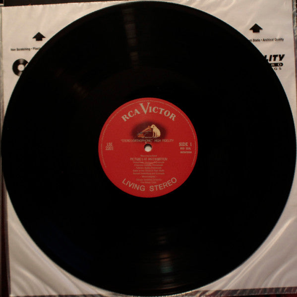 Modest Mussorgsky, Maurice Ravel, Fritz Reiner, Chicago Symphony Orchestra : Pictures At An Exhibition (LP, RE, RM, 200)