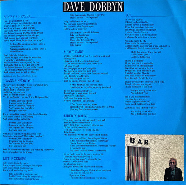 Dave Dobbyn : Loyal (LP, Album)
