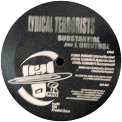 Substantial & L Universe : Lyrical Terrorists (12")