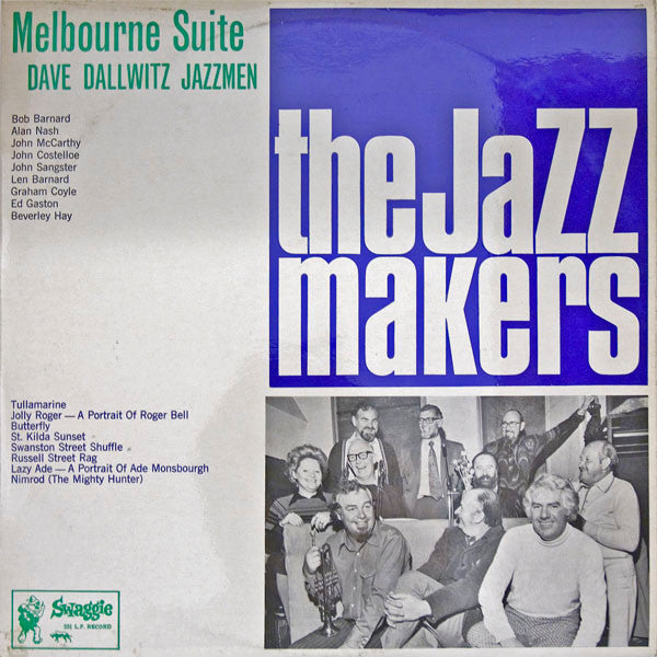 Dave Dallwitz Jazzmen : Melbourne Suite (LP, Album)
