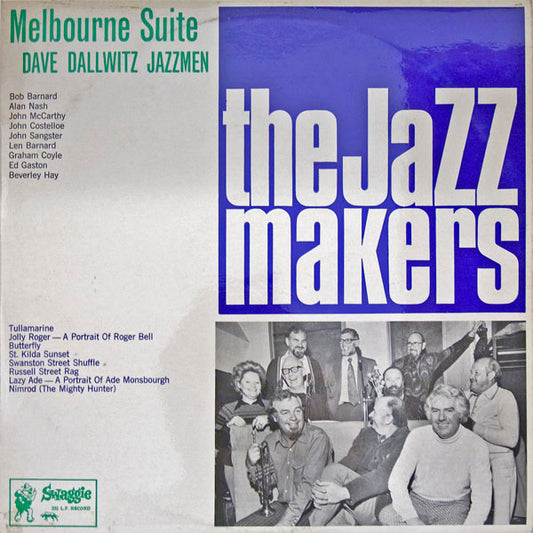 Dave Dallwitz Jazzmen : Melbourne Suite (LP, Album)