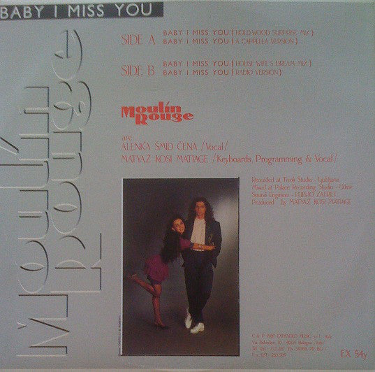 Moulin Rouge : Baby I Miss You (12")