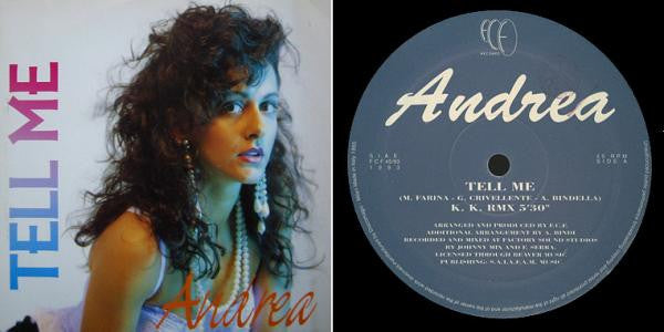 Andrea Delfino : Tell Me (12")