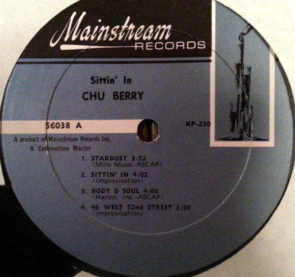 Chu Berry* : Sittin' In (LP, Comp, Mono)