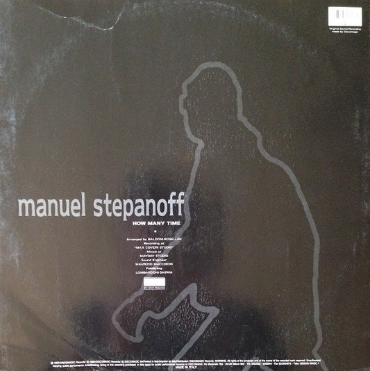 Manuel Stepanoff : How Many Time (12")