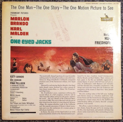 Hugo Friedhofer : One Eyed Jacks (LP, Album, Mono)