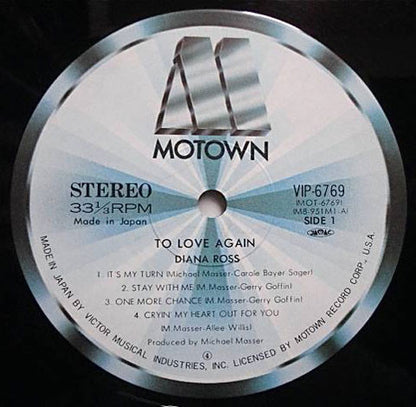 Diana Ross : To Love Again (LP, Comp)