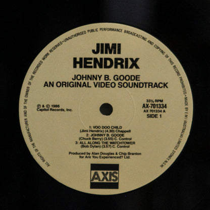 Jimi Hendrix : Johnny B. Goode An Original Video Soundtrack (12", MiniAlbum)