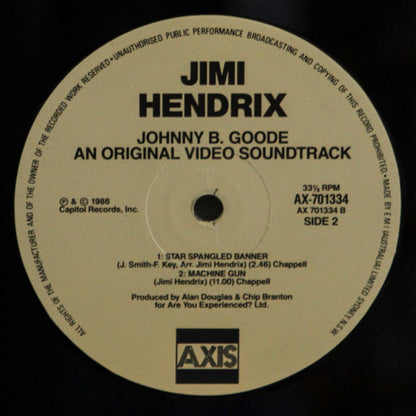 Jimi Hendrix : Johnny B. Goode An Original Video Soundtrack (12", MiniAlbum)