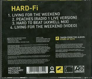 Hard-Fi : Living For The Weekend (CD, Single, Enh, Ltd, Num, CD2)