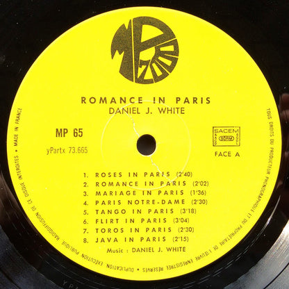 Daniel J. White : Romance In Paris (LP)