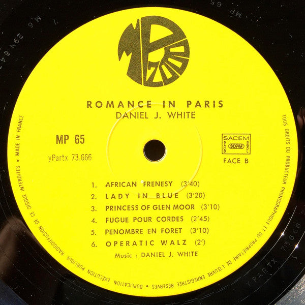 Daniel J. White : Romance In Paris (LP)