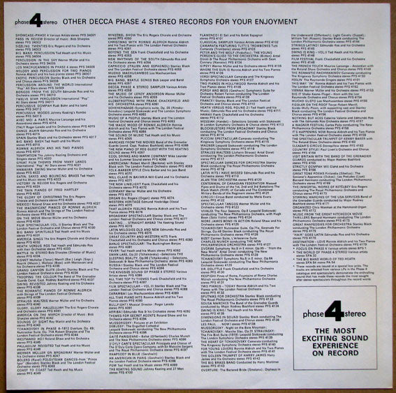 Eric Rogers (2) Conducting The Royal Philharmonic Orchestra* : The Music Of Leonard Bernstein (LP, Album)