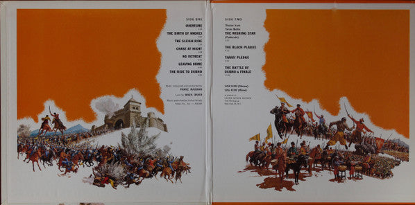 Franz Waxman : Taras Bulba (Original Music From The Motion Picture) (LP, Album, Mono)