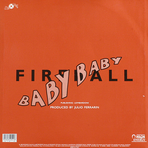Baby Baby : Fireball / Baby Baby (12")