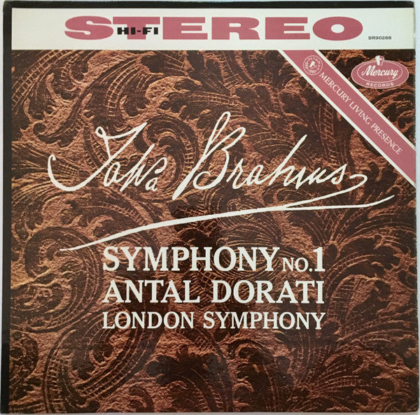 Brahms*, Antal Dorati, London Symphony* : Symphony No.1 (LP)