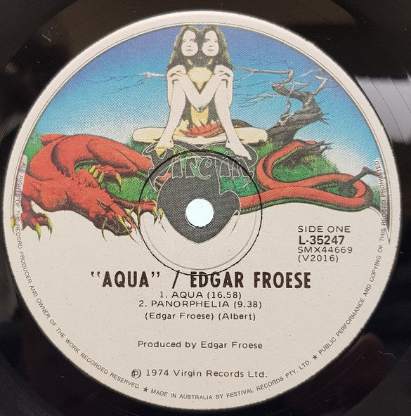 Edgar Froese : Aqua (LP, Album)