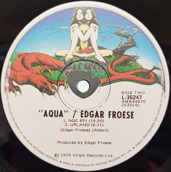 Edgar Froese : Aqua (LP, Album)