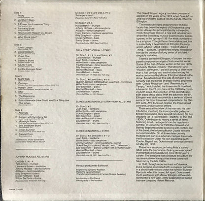 The Johnny Hodges All-Stars* With The Duke Ellington All-Stars* And The Billy Strayhorn All-Stars* : Caravan (2xLP, Comp, Gat)