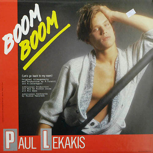 Paul Lekakis : Boom Boom (Let's Go Back To My Room) (U.S. Remix) (12", Maxi)
