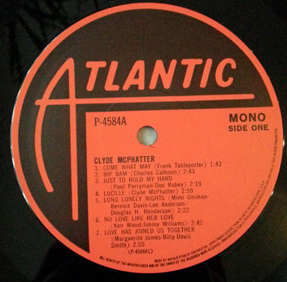 Clyde McPhatter : Clyde (LP, Album, Comp, Mono, Ltd, RE, S/Edition)