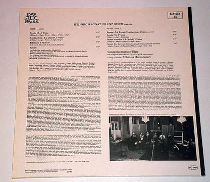 Heinrich Ignaz Franz Biber, Nikolaus Harnoncourt, Concentus Musicus* : Battalia - Pauernkirchfahrt - Ballettae - Sonatae (LP)