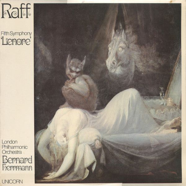 Joseph Joachim Raff / London Philharmonic Orchestra / Bernard Herrmann : Fifth Symphony "Lenore" (LP)