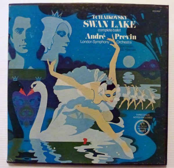 Tchaikovsky* - André Previn, London Symphony Orchestra, Ida Haendel : Swan Lake Complete Ballet (3xLP + Box)