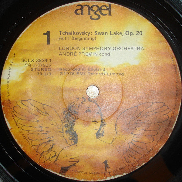 Tchaikovsky* - André Previn, London Symphony Orchestra, Ida Haendel : Swan Lake Complete Ballet (3xLP + Box)