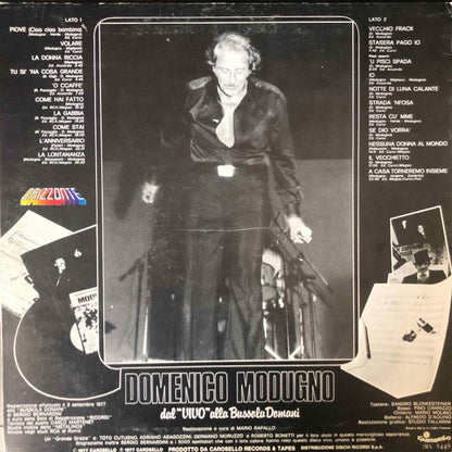 Domenico Modugno : Dal "Vivo" Alla Bussola Domani (LP, Album, RE)
