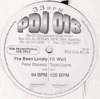 Various : Pro DJ International Issue 16 (3x12", Comp, Promo)