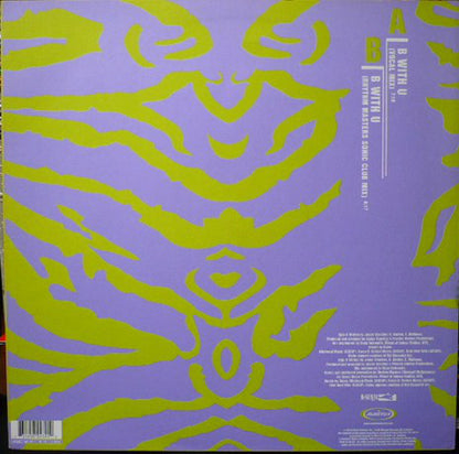Junior Sanchez Featuring Dajaé : B With U (12")
