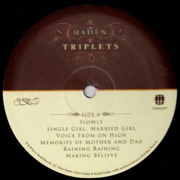 The Haden Triplets : The Haden Triplets (LP, Album)