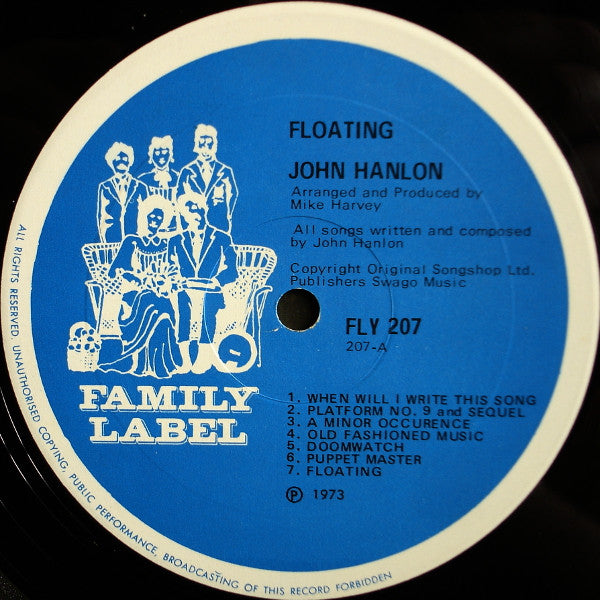 John Hanlon (2) : Floating (LP, Album)