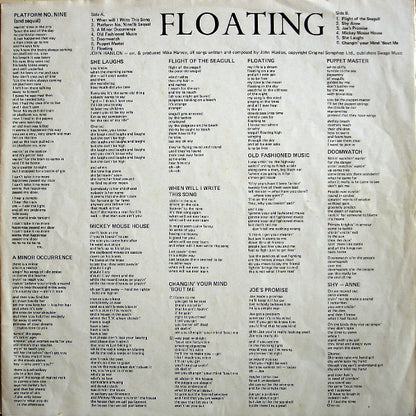 John Hanlon (2) : Floating (LP, Album)