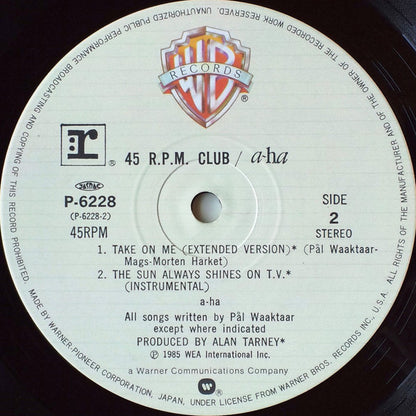 a-ha : 45 R.P.M. Club (12", MiniAlbum, EP, Comp)